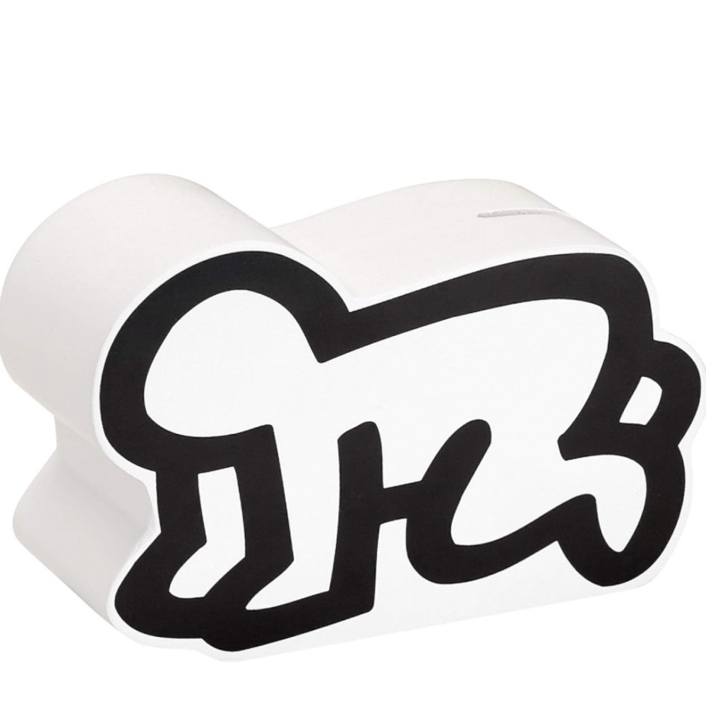 KEITH HARING Vilac Piggy Bank Money Coin Box Collectible NEW